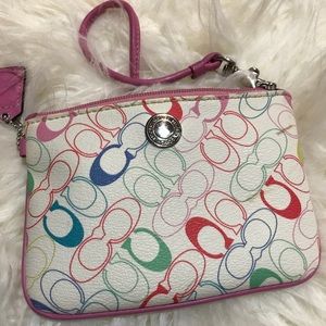Coach wristlet
